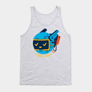 Cute Flying Robot Tank Top